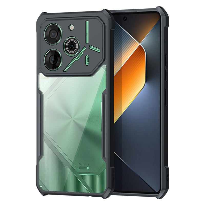 XUNDD For Transsion Tecno Pova 6 Pro 5G Scratch-proof Cover TPU+Acrylic Back Phone Case XUNDD For Transsion Tecno Pova 6 Pro 5G Scratch-proof Cover TPU+Acrylic Back Phone Case